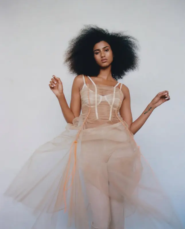 Imaan Hammam for Harper's Bazaar