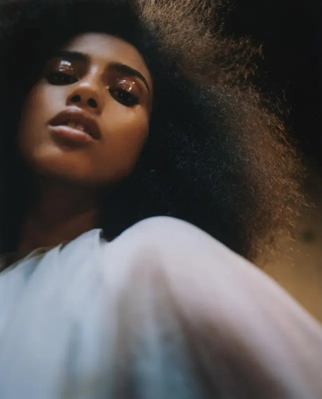 Imaan Hammam for Harper's Bazaar