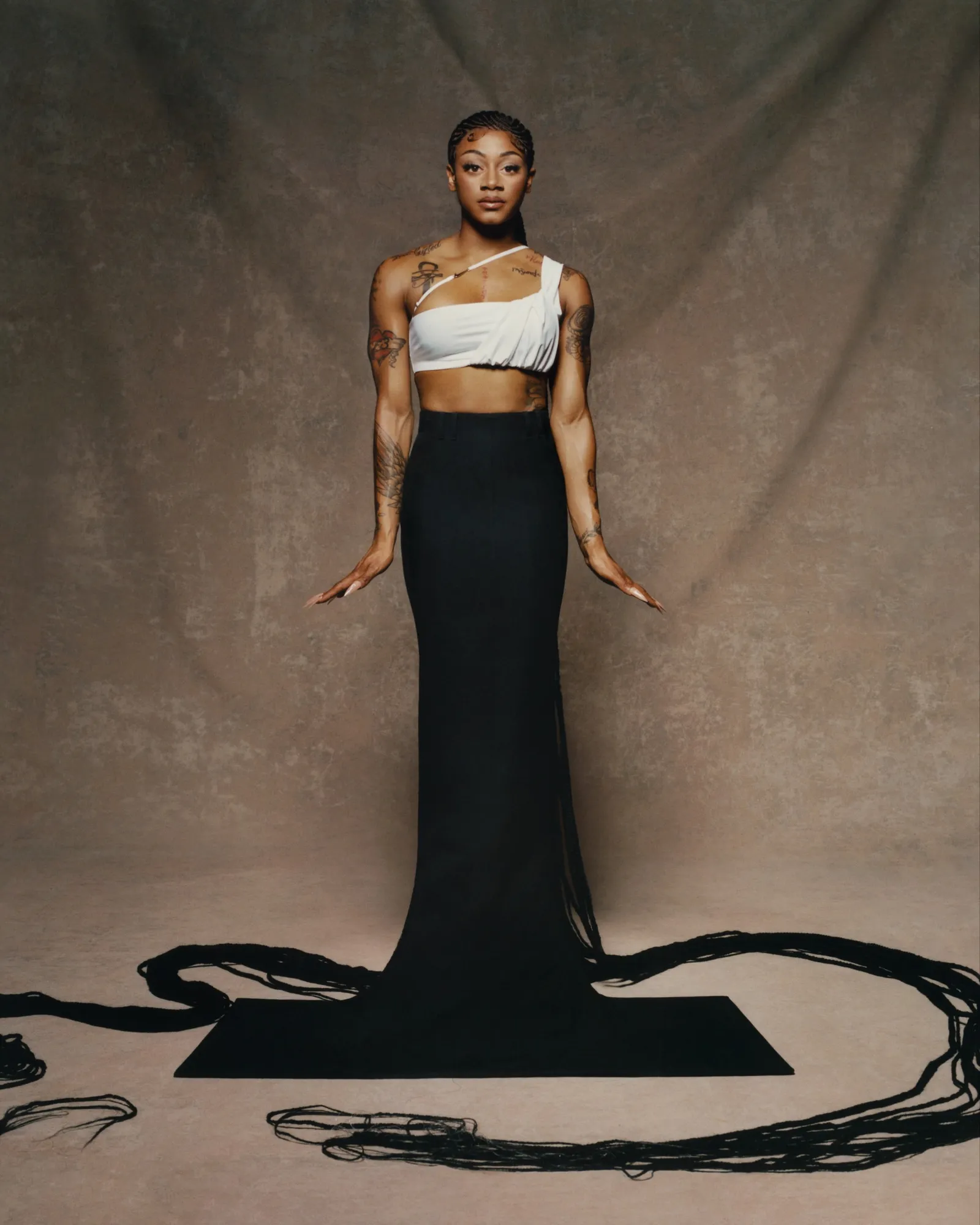 Sha'Carri Richardson for Jacquemus × Nike 2024