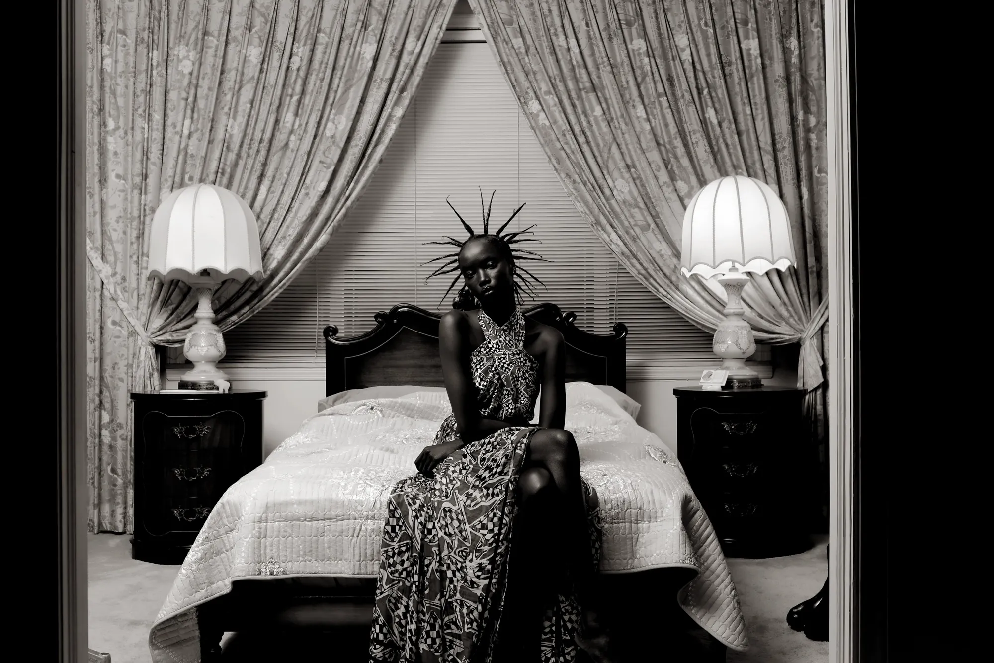 Anok Yai for VOGUE Spain