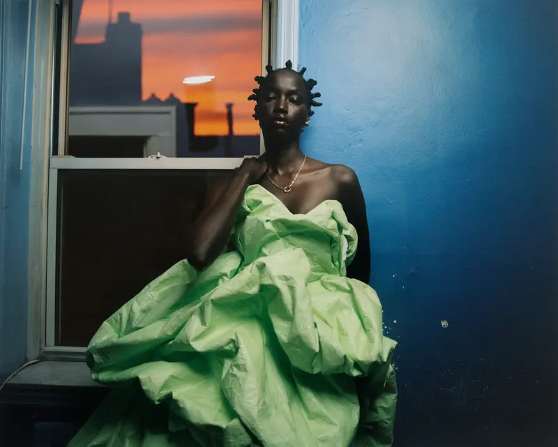 Anok Yai for VOGUE Spain