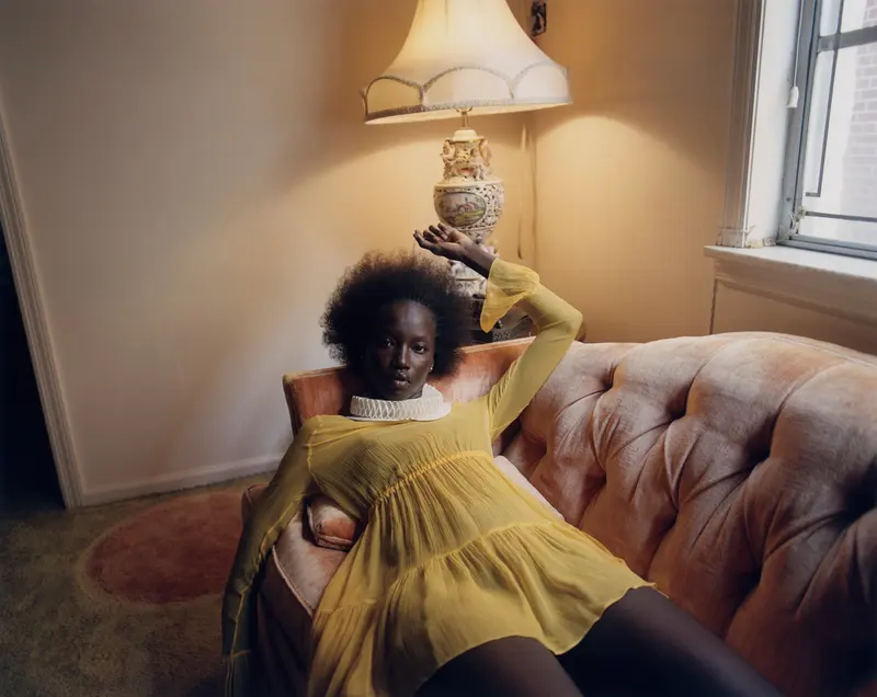 Anok Yai for VOGUE Spain