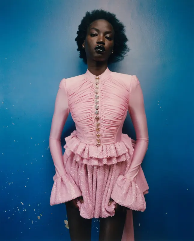 Anok Yai for VOGUE Spain