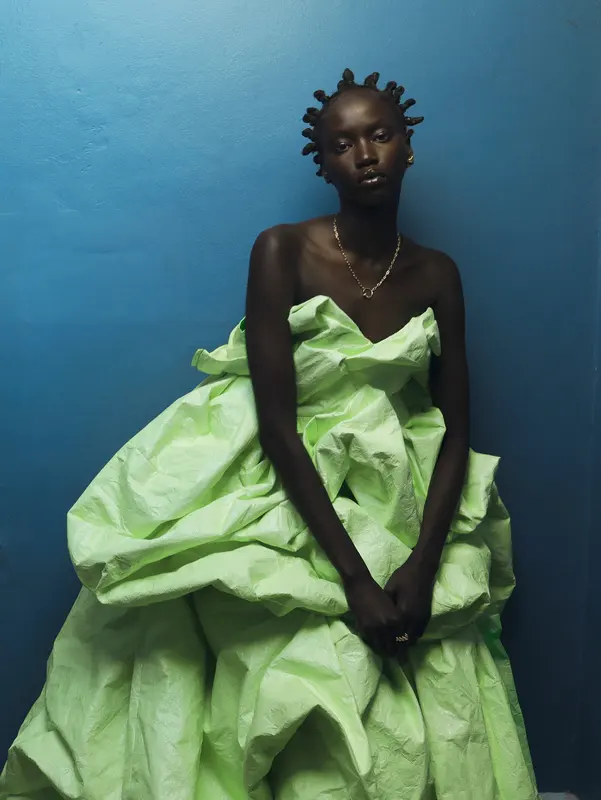 Anok Yai for VOGUE Spain